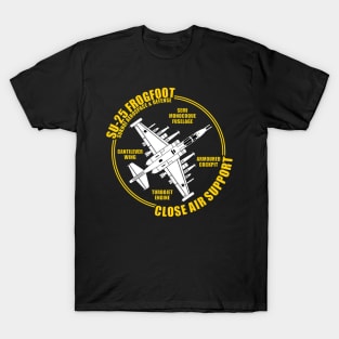 SU-25 Frogfoot Fighter Jet T-Shirt